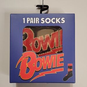 NIB - David Bowie Socks - Unisex